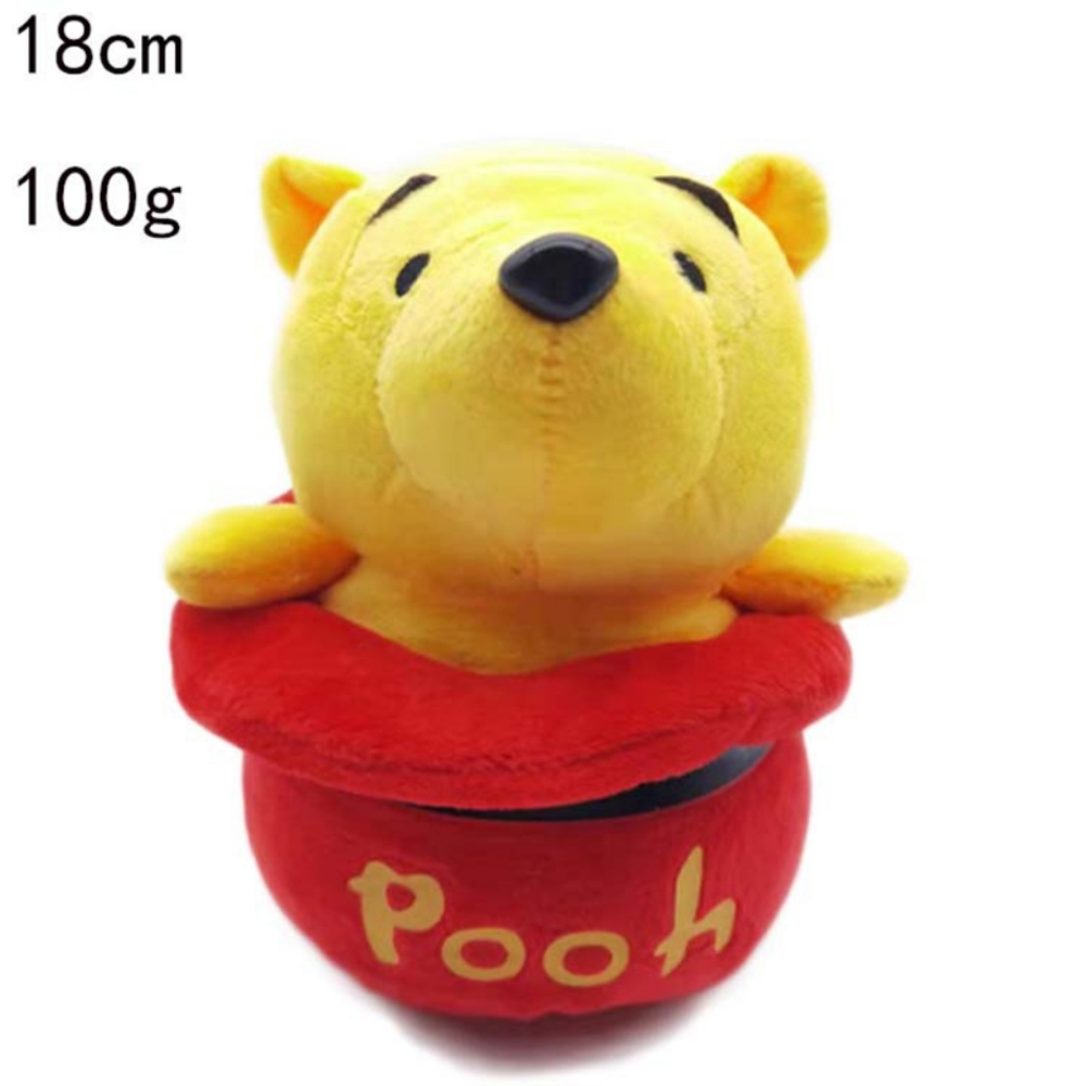 New In Package K&K Industries Plush Pooh Bear Honey Stuffed Doll Soft Decoration